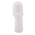 3 Pieces 30ml Plastic Roll On Bottle Empty Refillable White Deodorant Containers With Plastic Roller Ball. 