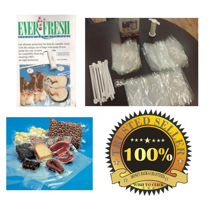 Ever Fresh Vacuum Sealer Food Saver Bag For Food Preservation