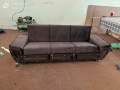 Sofa Combed With Storage 3 Seater Brown Valvet & Custumize Colours Special Offer Available From Customized........ 