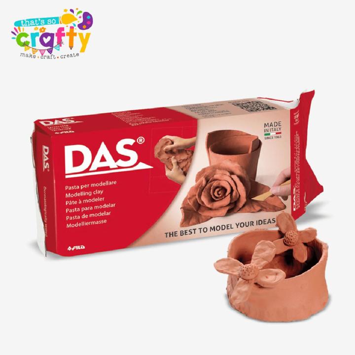 Fila Das Terracotta Air Dry Modelling Clay And Dough 500gram