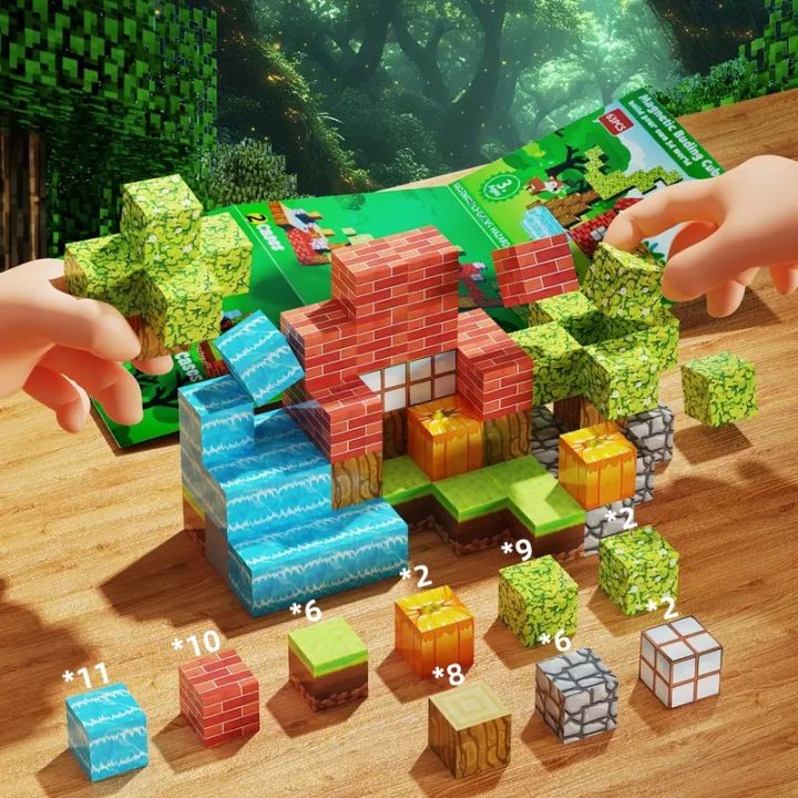 Minecraft%20Toy%20DIY%20Magnetic%20Blocks%20My%20World%20Set%20Minecraft%20Building%20Block%20Toy%20For%20Kids%20Classic%20Figures%20-%20Image%206