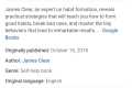 Atomic Habits: Tiny Changes, Remarkable Results by James .. 