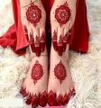 Pack of 6  Red Mehndi Cones for Party and Wedding. 