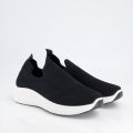 Black Camel Sneakers for Men All Season Knit Mesh Comfortable Sporty Fashionable Daily Wear Shoes, Available in Black, Blue & Grey Color. 