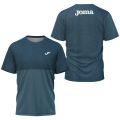 Joma Breathable Running Sportswear Fitness Short Sleeve Men's Badminton Sports T Shirt Tricolor Splicing Printed Tennis Apparel. 