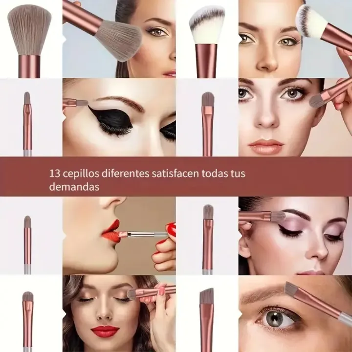 13%20Pcs%20Makeup%20Brush%20Set%20Soft%20hair%20Loose%20Powder%20Eyeshadow%20Concealer%20Contour%20Eyeliner%20brush%20Foundation%20Beauty%20Cosmetic%20tools%20-%20Image%207
