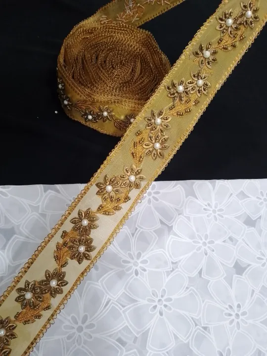 1%20Yard%20/%20Gaz%20Premium%20Embroidery%20Lace%20Trim%20for%20Women%20Dresses%20%7C%20Fancy%20Designer%20Lace%20Border%20for%20Suits,%20Kurtis%20&%20Dupatta%20%7C%20Colorful%20Decorative%20Stitching%20Lace%20for%20Fashion%20&%20Boutique%20Wear%20-%20Image%208