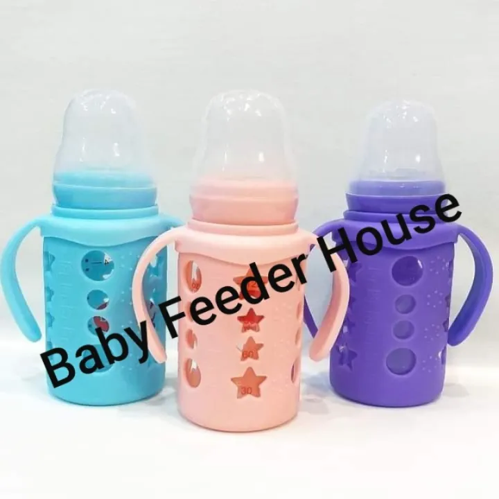 Baby%20Feeder%20In%20Glass%20With%20Silicone%20Rubber%20Safety%20Cover%20120ml/4oz%20-%20Image%204