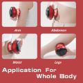Smart Vacuum Cupping Therapy Set,Electric Cupping Therapy Set 3 in 1 Infrared Heating Therapy Machine ,Vacuum Gua Sha Massager Tool with 12 Level Temperature and Suction. 