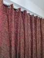 High Quality Premium Curtain 1Pc Parda (55*96 Inches) Elegant & Crystal Designs With Guaranteed Ring(Eyelet) For Bedroom & Living Room. 