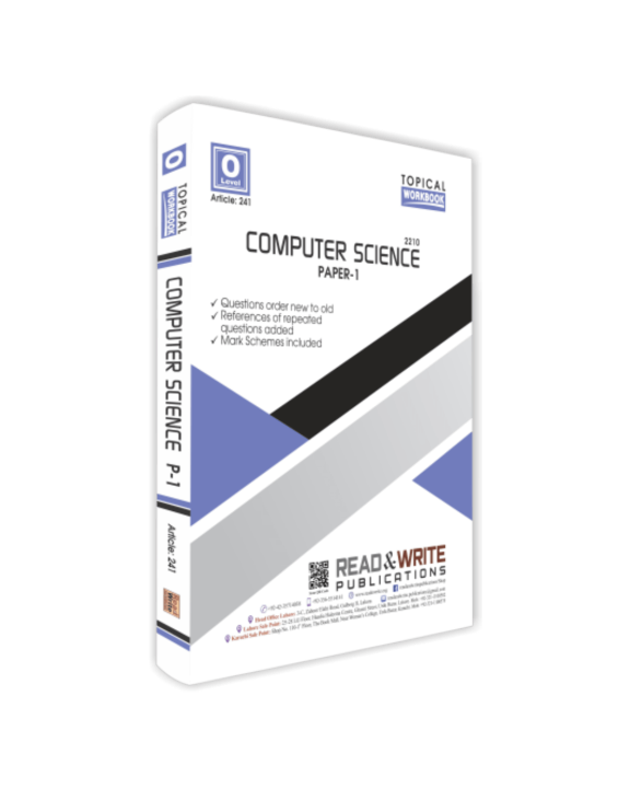 Computer Science O Level Paper-1 Work Book Series By Editorial Board