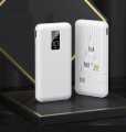10000&150000 mah mini power bank with 4 cable type B type c 4in1 fast charging best quality power bank with cable for all phones. 
