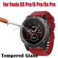For Garmin Fenix 6 6s 6x Solar Pro Tempered Glass Screen Protector. 
