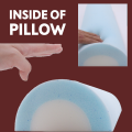 Foam Round Pillow Side Pillow Comfortable & Supportive Gao Takiya. 
