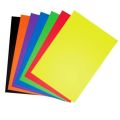 Pack of 100 A4 colored sheets. 
