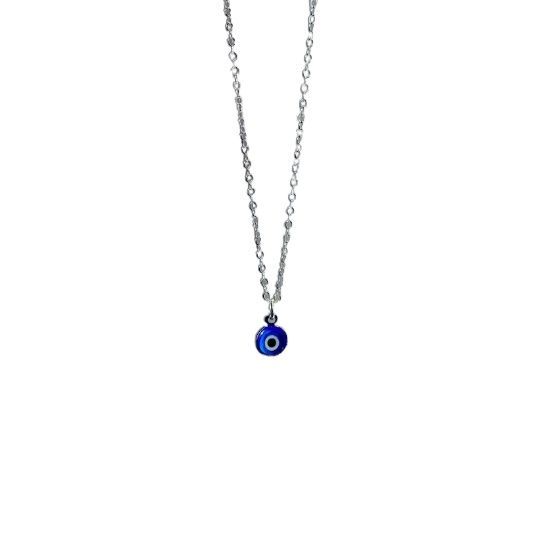 Evil%20Eye%20Locket%20For%20Girls%20and%20Women%20-Gold%20and%20Silver%20Chain-%20artificial%20bead%20-%20Image%202