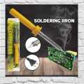 Soldering iron 30Watt | Lorn Plated Tip & Stainless Steel | High Quality Soldering Iron v802. 