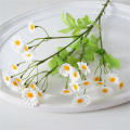 Chamomile Artificial flowers Little Small Silk flowers Colorful Daisy bouquet for Home garden DIY party Wedding Photo props Flower arrangement. 