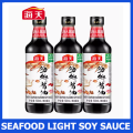 Tasty seafood flavored soy sauce-500ml naturally brewed soy-sauce fermented light soy sauce. 