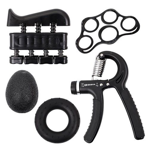 Pack Hand Grip Strengthener Workout Kit Forearm Grip Adjustable