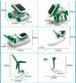 Solar Power Science Kit Solar Boat Plane Windmill Solar Powered Assembly DIY Gift Toy Educational 6 In1 Kit DIY Building Project. 