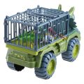 Jurassic Park Dinosaur Transporter Truck / Big Musical Dinosaur Truck for Boys / Push to go Truck / Gift for Boys / Transporter Toy. 