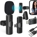Boya BY-MW3 Wireless Microphone For iFone & Type-C User | Best For Personal Vlogging & Video Recording with Noise Cancellation & Cordless Clip. 