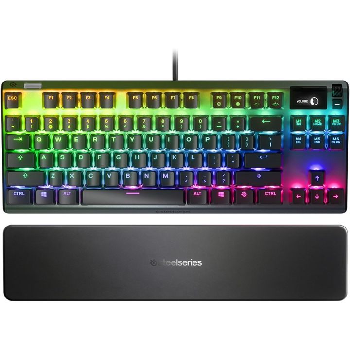 SteelSeries APEX PRO TKL Mechanical Gaming Keyboard | PC - MAC - XBOX ONE - PS4 - US English - 64734 - OLED Smart Display