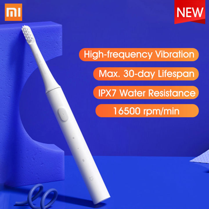 Xiao mi Mijia T100 Sonic Electric Toothbrush Adult Ultrasonic Automatic Toothbrush USB Rechargeable Waterproof Gum Health Tooth Brush