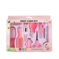 10Pcs Multi-Piece Baby Care Kit Newborn Hair Nail Thermometer Beauty Brush Kit Scissors Comb Teether Function Child Toiletry Kit Baby. 