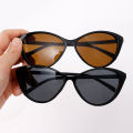 Retro Y2K Style Cat Eye Sunglasses Fashion Colorful Lens Polygonal Frame Goggles Punk Sports Sun Glasses For Women Men. 
