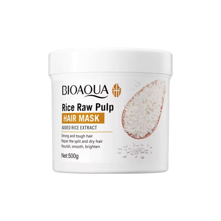 BIO Ric Raw Pulp Hair Mask For Dry Damaged Hair 500gm
