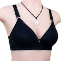 Non Wired Brazier for Women Plain Foam Padded Lifting Bras for Girls with Adjustable Straps and Back Closure for B and C Cups. 