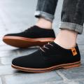 2019 new four seasons men's casual shoes matte men's trend shoes. 