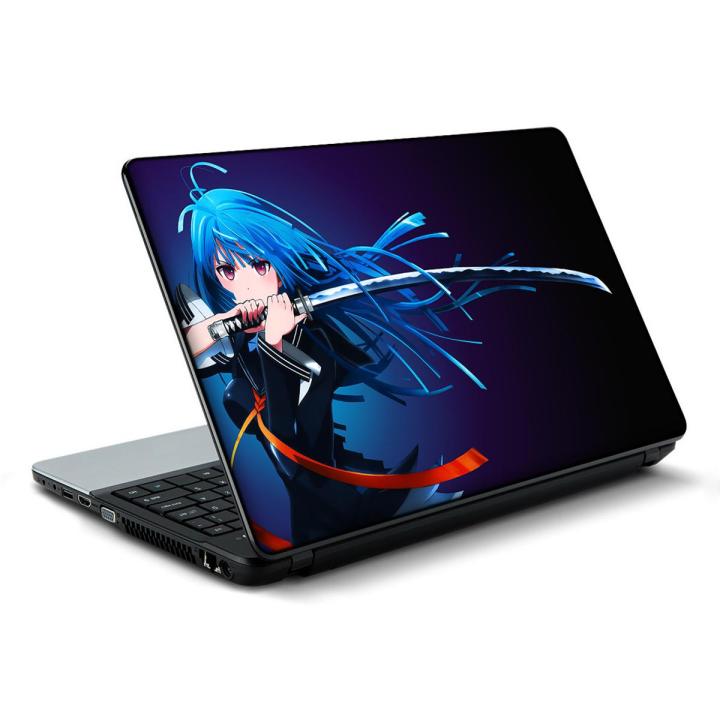 kisara tendou Anime Laptop Skin Vinyl Sticker Decal, 12 13 13.3 14 15 15.4 15.6 inch Laptop Skin Sticker Cover Art Decal Protector Fits All Laptops