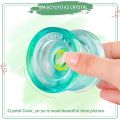 MAGICYOYO K2 Plus Crystal Responsive Yoyo,Dual Purpose Yo-Yo with Replacement Unresponsive Bearing for Intermediate,Green. 