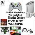 Gaming Console Xbox 360 320GB Hard Drive one Wireless Conroller with with all accessories | Fully Customizable AND 80+GAMES INSTALLED. 
