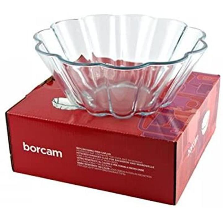 PASABAHCE BORCAM CAKE DISH  - 1680ml (1.68L)-HEAT RESISTANT - MICROWAVE ,OVEN  SAFE -MADE IN TURKEY