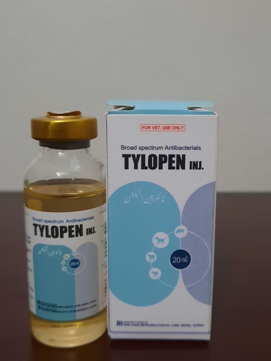 Tylopen%20Injection%20Broad%20spectrum%20Antibacterials%2020%20ml%20-%20For%20Vet,%20Use%20Only%20-%20Image%205