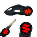 Flip Key for Bikes - Jack Knife Style - Uncut Folding Flip Up Key Chain - Plastic Body New Latest Design GD 110s, GS 150, GSX 125, GR 150 Logo (Suzuki). 