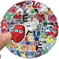 52Pcs Alphabet Lore Graffiti Sticker Car Guitar Suitcase Laptop Phone PVC Decal. 