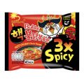 Samyang 3X Spicy Noodles: Ignite Your Taste Buds with Fiery Deliciousness (140g). 