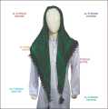 Arabic Head Scarf For Men | Men’s Head Rumal | 46" | 4 Seasons | Machine Washable | Arabic Shmagh | Arabic Romal | High Quality Fabric | Al Furqan Centre. 
