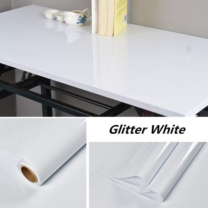 White%20Wallpaper%20Peel%20and%20Stick%20Wallpaper%20Vinyl%20Self%20Adhesive%20Decorative%20Film%20for%20Furniture%20Kitchen%20Counter%20Top%20Cabinets%20(12"%20X%2060")%20-%20Image%203