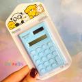 Creative Cute Kawaii Candy Color 8 Digit Compact Calculator Small Portable Scientific Calculator For Students 8 Digits Mini Body Plastic Keys Non-slip Bottom Pad Clear Keys. 