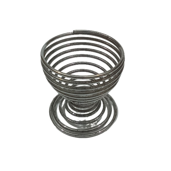 Egg Cups, Durable Stainless Steel Spring Wire Egg Tray Multi-use Breakfast Tableware