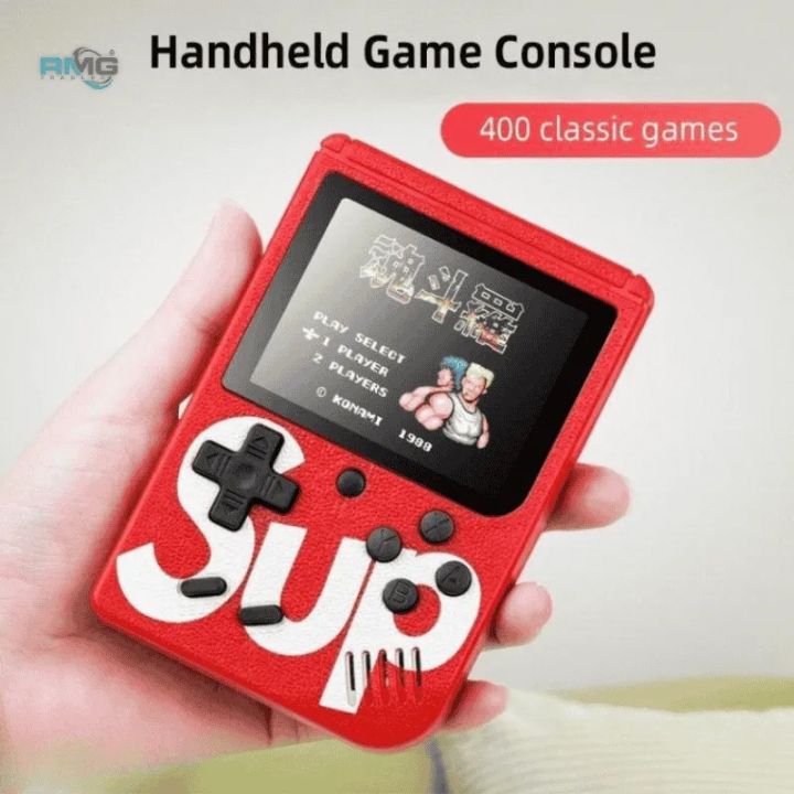 SUP 400 in 1 Retro Game Box, Portable Handheld Console with TV Output ...