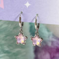 Gothic Cute Dream Fairy Moonlight Stone Star Pendant Earrings For Egirl Y2K EMO 2000s Harajuku Goth Vintage Jewelry Accessories Natuo. 