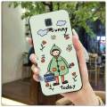 For Samsung Galaxy S5 Back Cover Case Fashion Cartoon girl Shockproof Camera Lens Protector Phone Cases. 