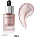 Iconic Liquid highlighter Iconic highlighter Illuminating makeup Radiant makeup 1 pc Shades Golden - Silver - Pink. 